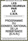 Le programme du CNR