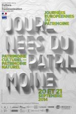 20-21 septembre: JOURNÉES EUROPÉENNES DU PATRIMOINE