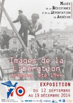 EXPOSITION TEMPORAIRE "Images de la Libération. Ardèche, été 1944" du 12 septembre au 19 décembre